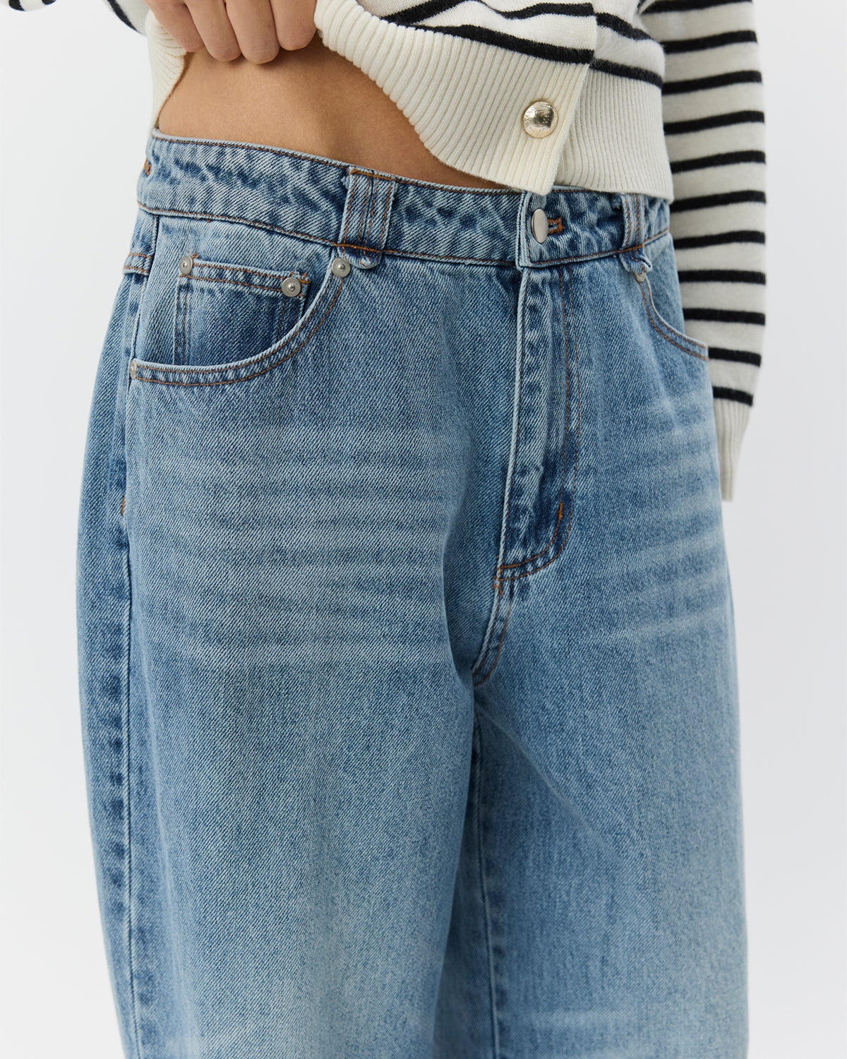 Sofie Schnoor WOMEN BRUSSELSW TAPEREDE JEANS Jeans 5036 Blue