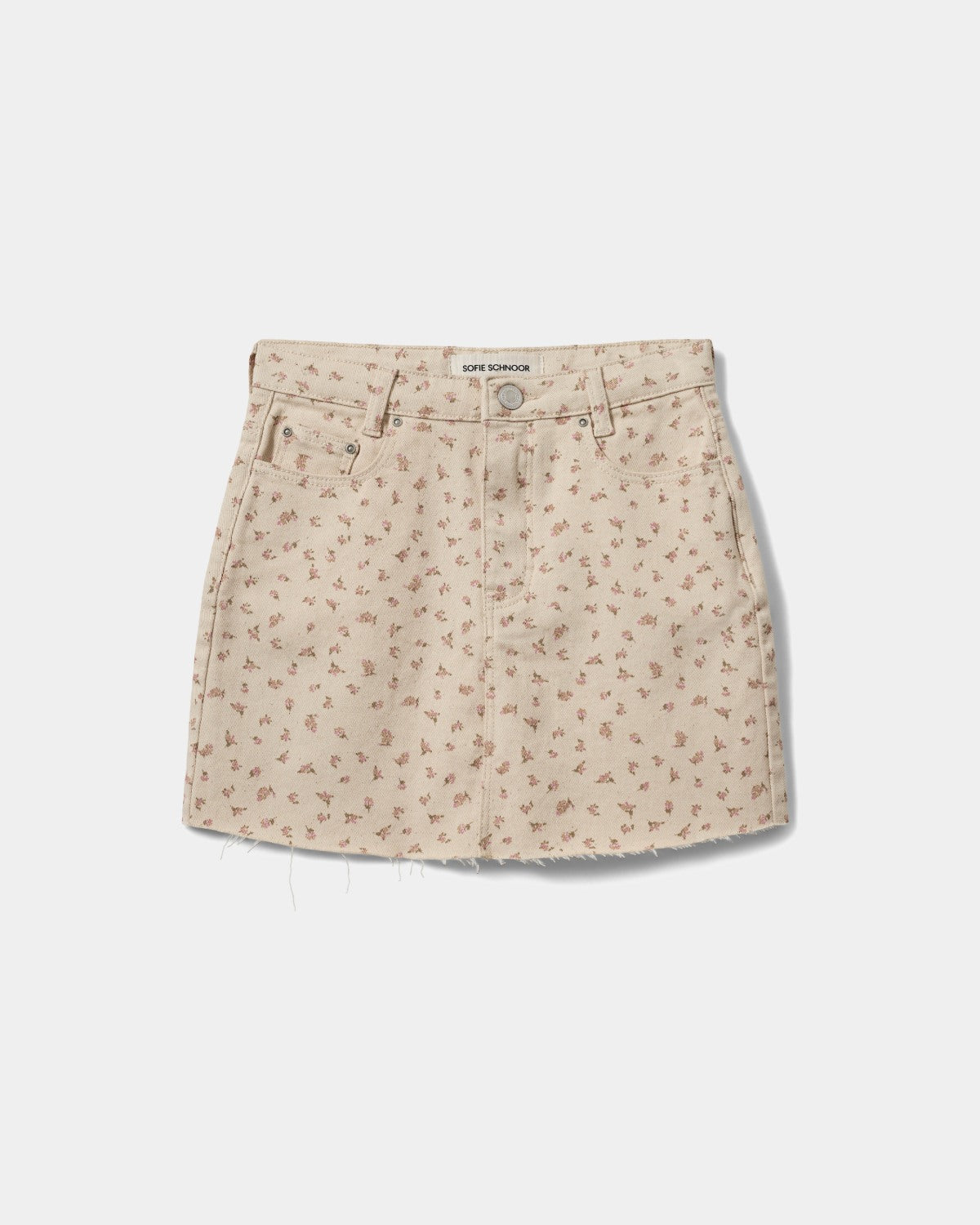 Sofie Schnoor YOUNG CALLYSY NEDERDEL Nederdel 9109 Off White w AOP