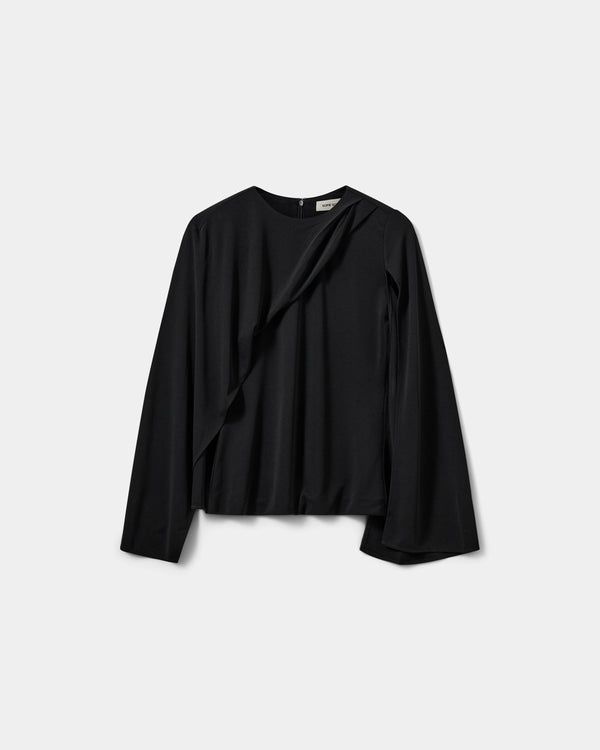 Sofie Schnoor WOMEN CARANASW KAPPE-BLUSE Bluse 1000 Black