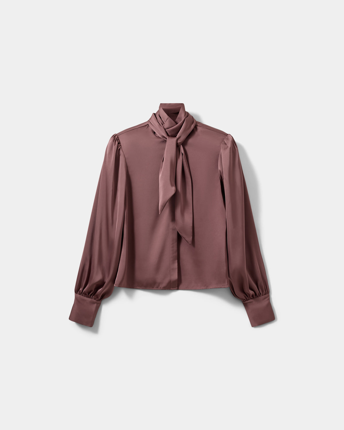 Sofie Schnoor WOMEN CARINASW SATIN SKJORTE Bluse 7172 Dusty Plum
