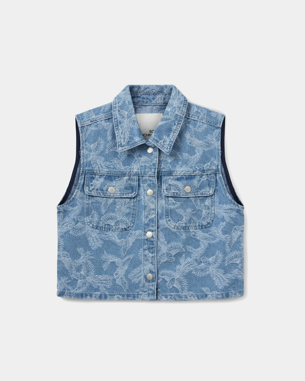 Sofie Schnoor YOUNG CAROLESY VESTE Vest 5086 Light denim blue