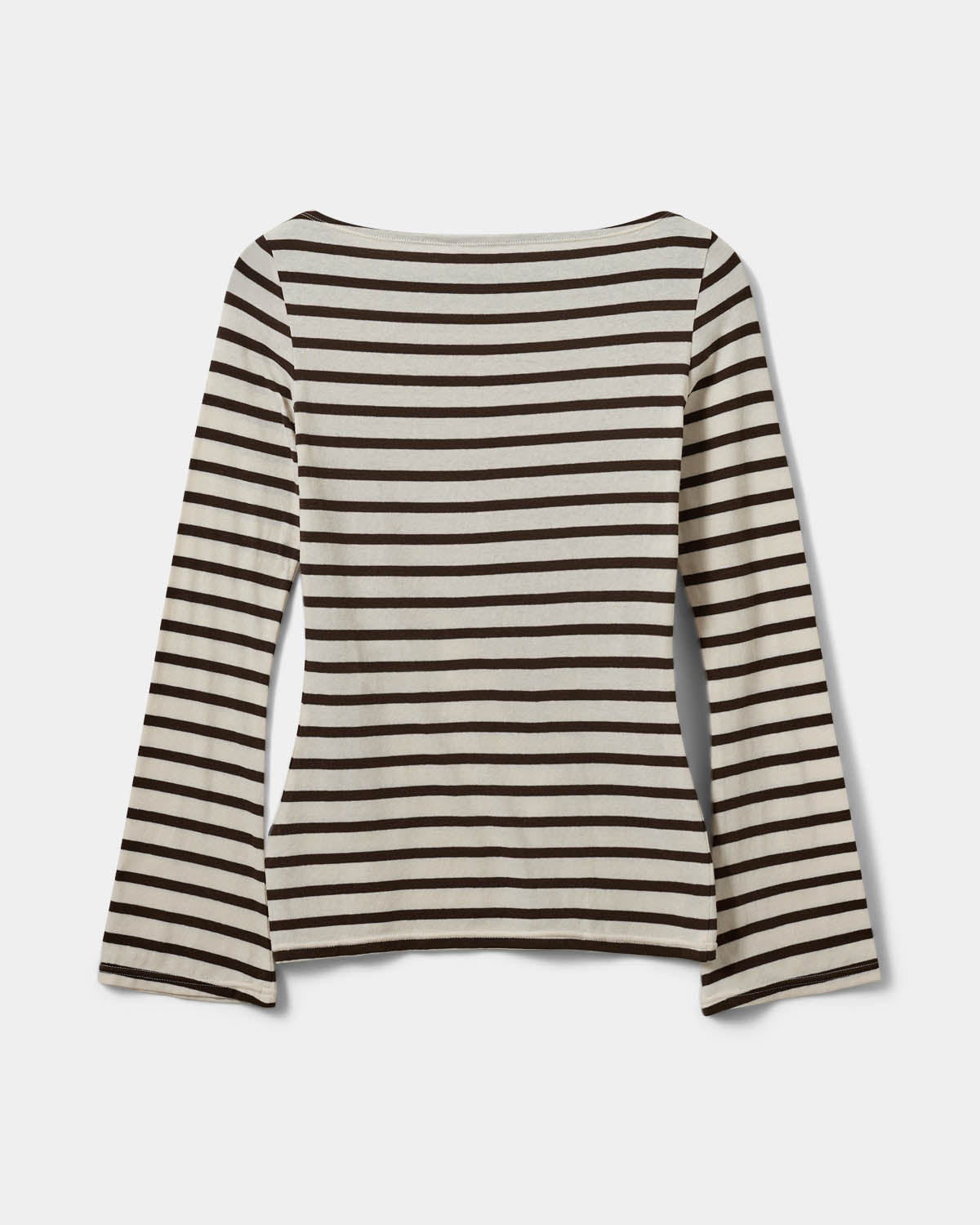 Sofie Schnoor WOMEN CECESW LANGÆRMET T-SHIRT T-shirt lang ærmet 7113 Brown Striped