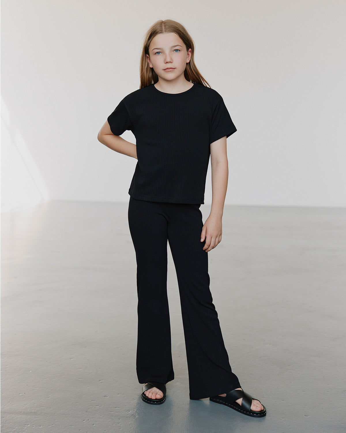 Sofie Schnoor YOUNG CELESTESY TROUSERS Trousers 1000 Black