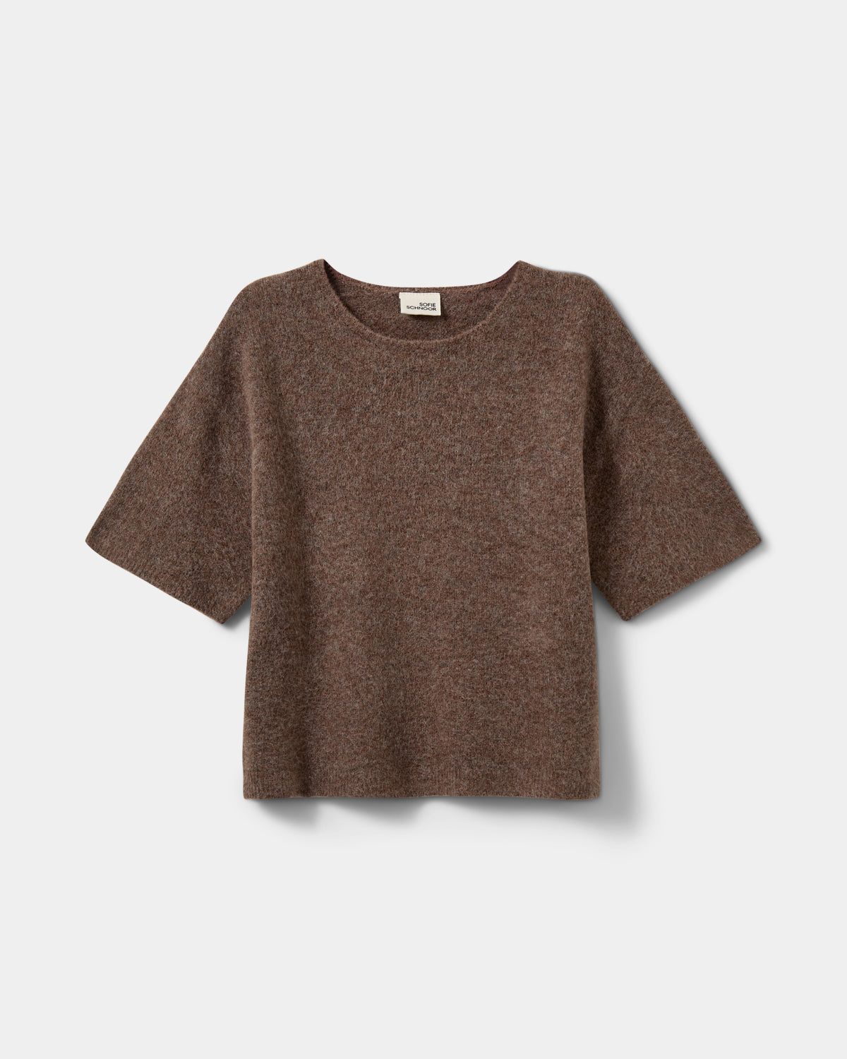 Sofie Schnoor YOUNG CERINSY BLUSE Strik 7071 Brown melange