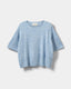 CerinSY Blouse - Light Blue Melange