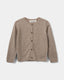 CISSESB CARDIGAN - Brown melange