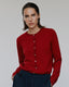 CISSESW CARDIGAN - Red