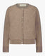 CISSESW CARDIGAN - Brown melange