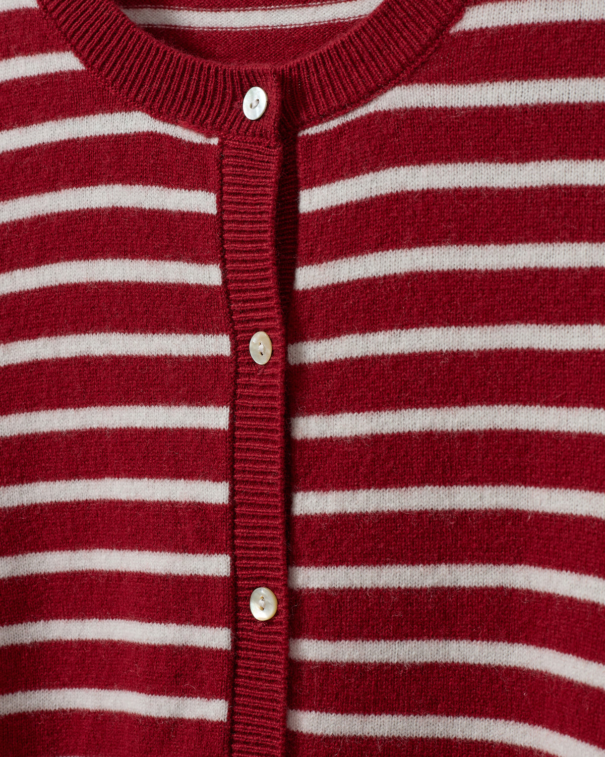 Sofie Schnoor WOMEN CISSESW STRIPE CARDIGAN Cardigan 4139 Red Striped