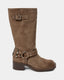 CLARISSASW BOOT - Dark sand