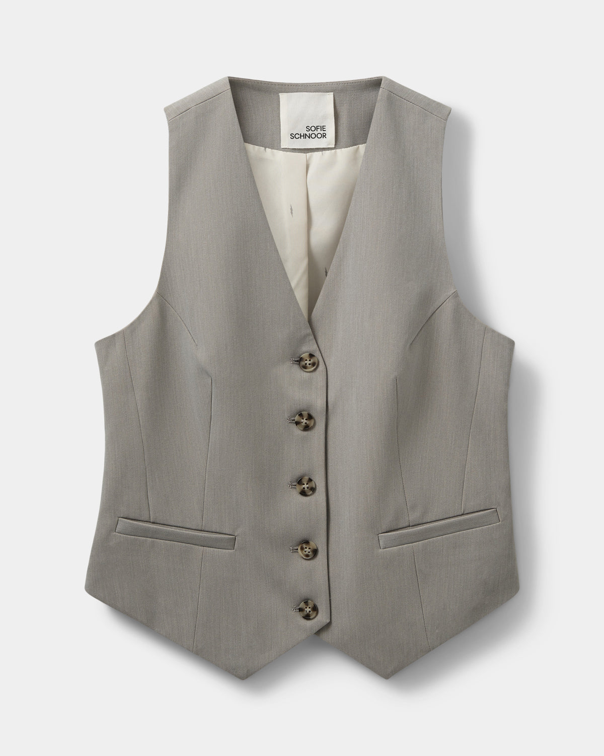 Sofie Schnoor WOMEN CLEOHSW VEST Vest 8006 Grey