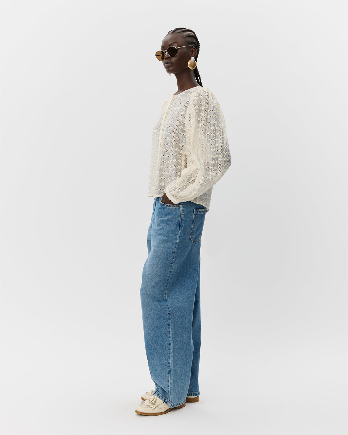 Sofie Schnoor WOMEN CORASW SHIRT Shirt 0101 Off white
