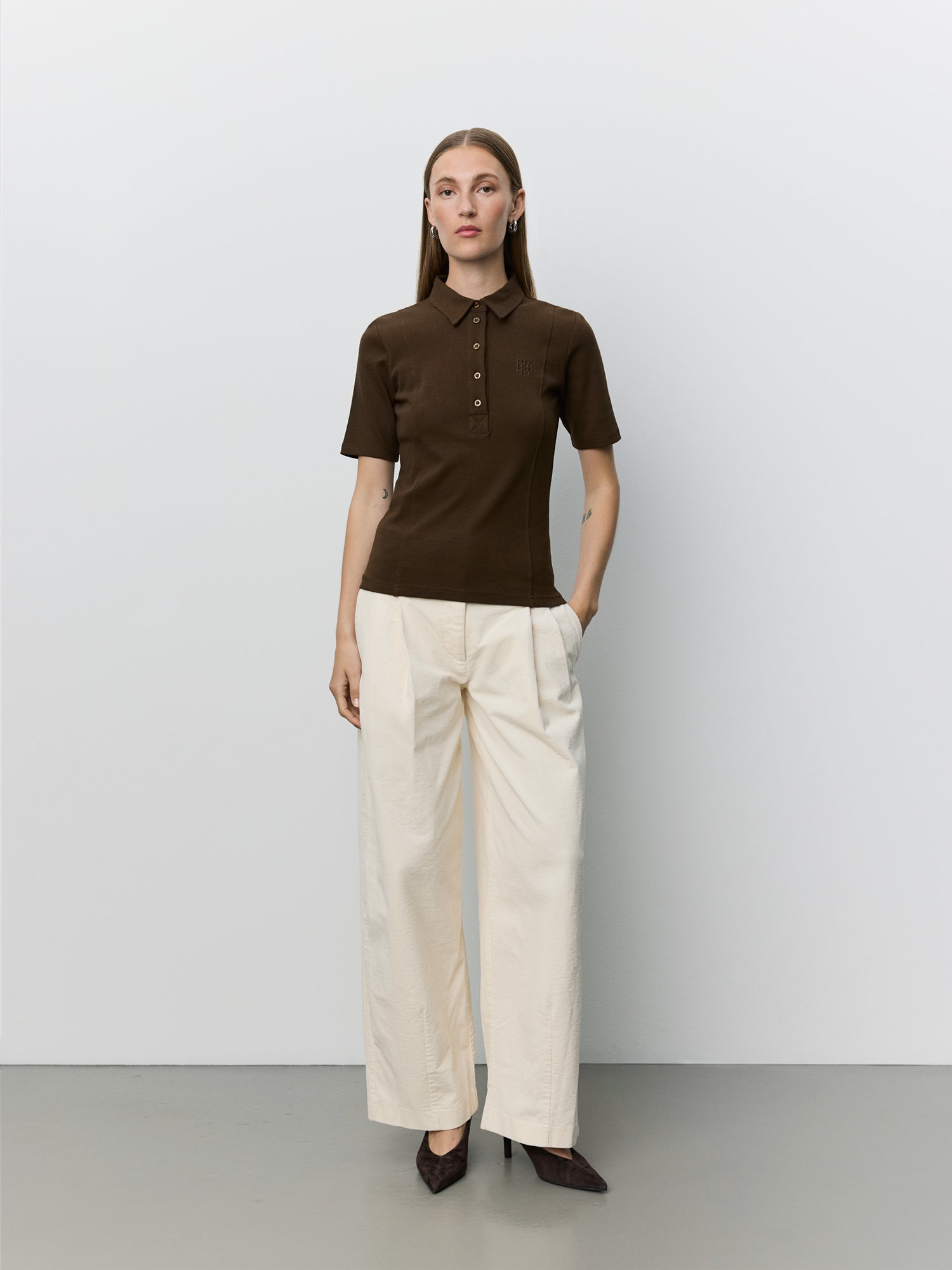 Sofie Schnoor WOMEN CORDUROY FLØJLBUKSER Buks 0101 Off white