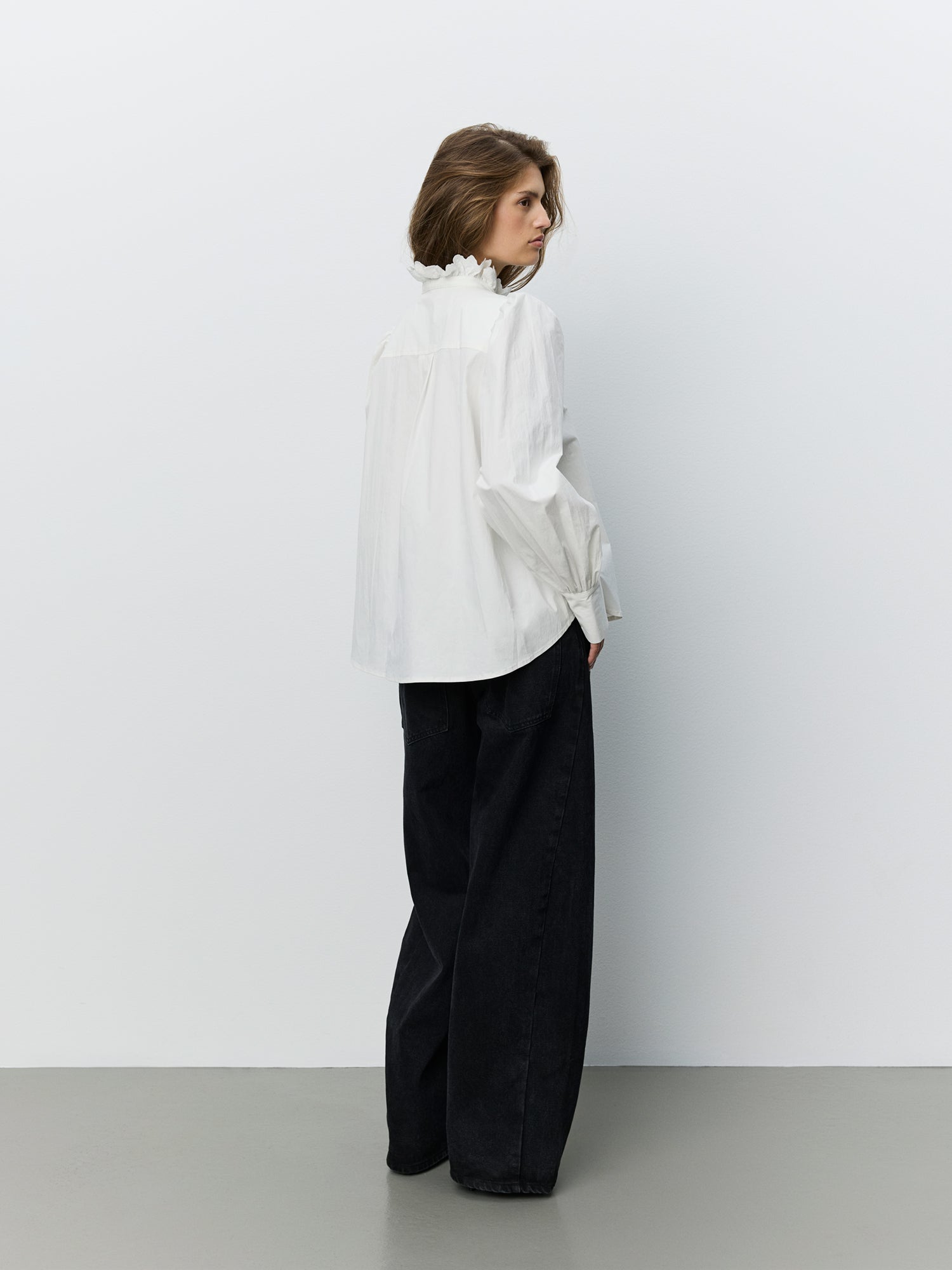Sofie Schnoor WOMEN CYLIASW BRODERET SKJORTE Bluse 0101 Off white