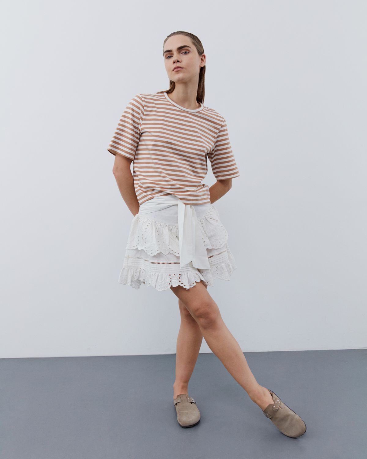 スカート COLMAR Women Skirts 2267E9VP04 White KIC_143-5235-00148-100_model3.