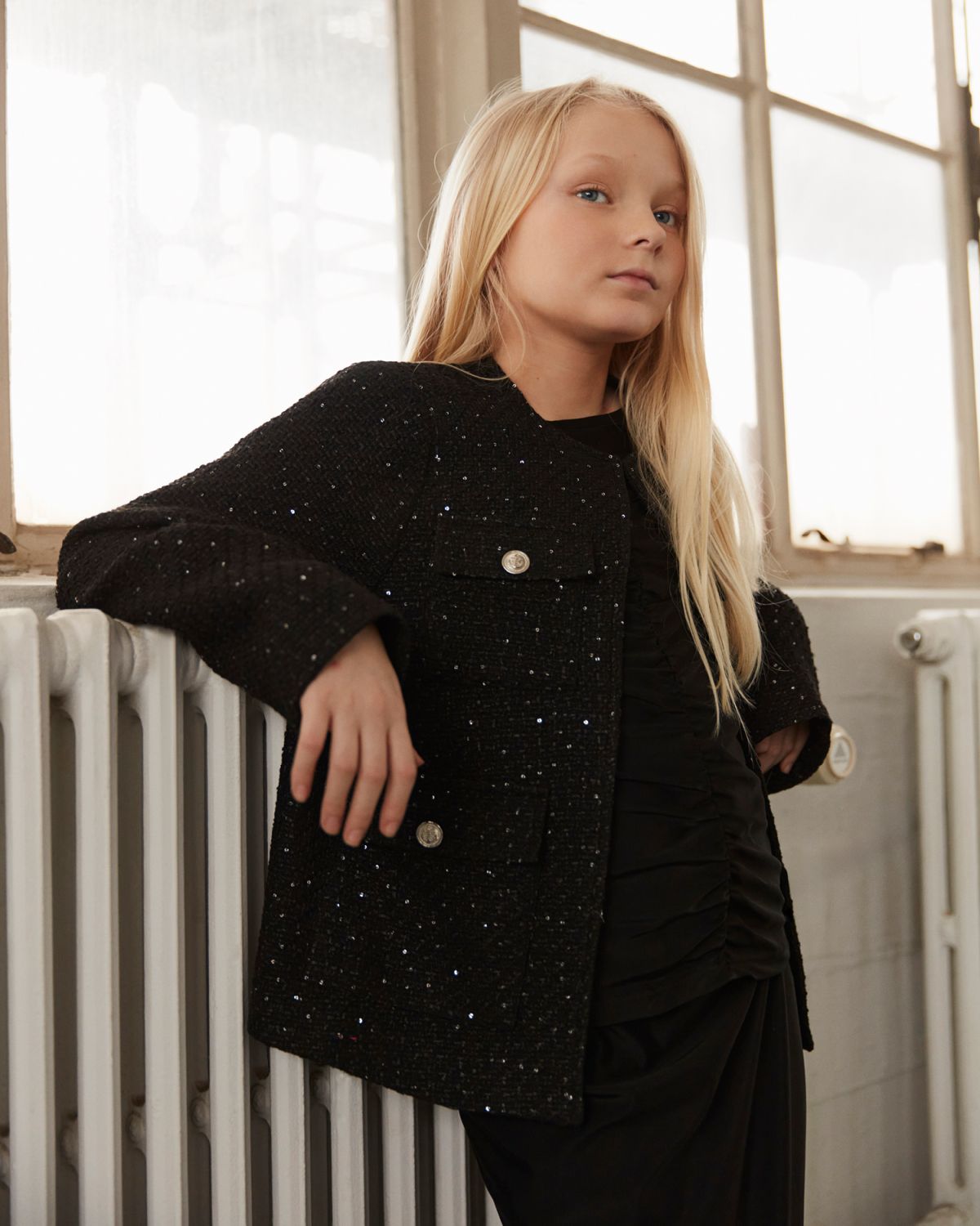 Sofie Schnoor YOUNG DAYSISY JACKET Jacket 1000 Black