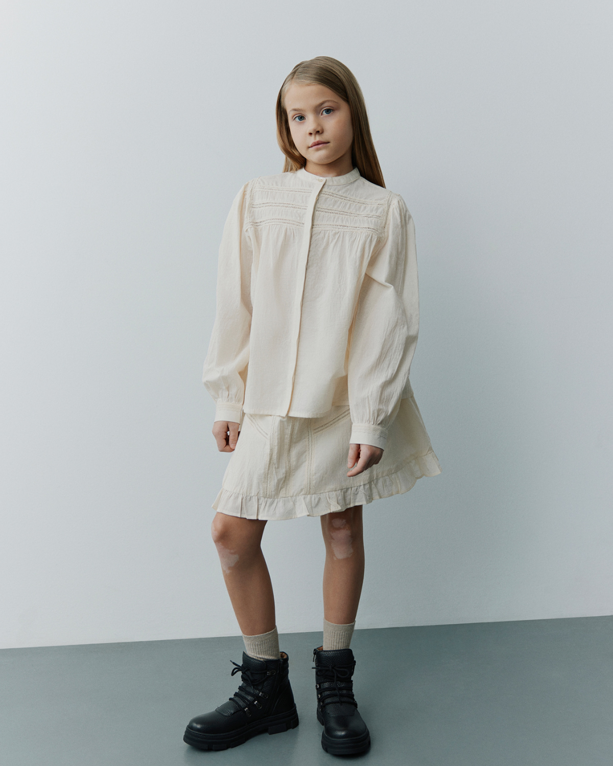Sofie Schnoor YOUNG DELILAHSY SHIRT Shirt 0118 Antique White