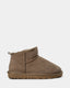 DICTESY TEDDY BOOT - Dark sand