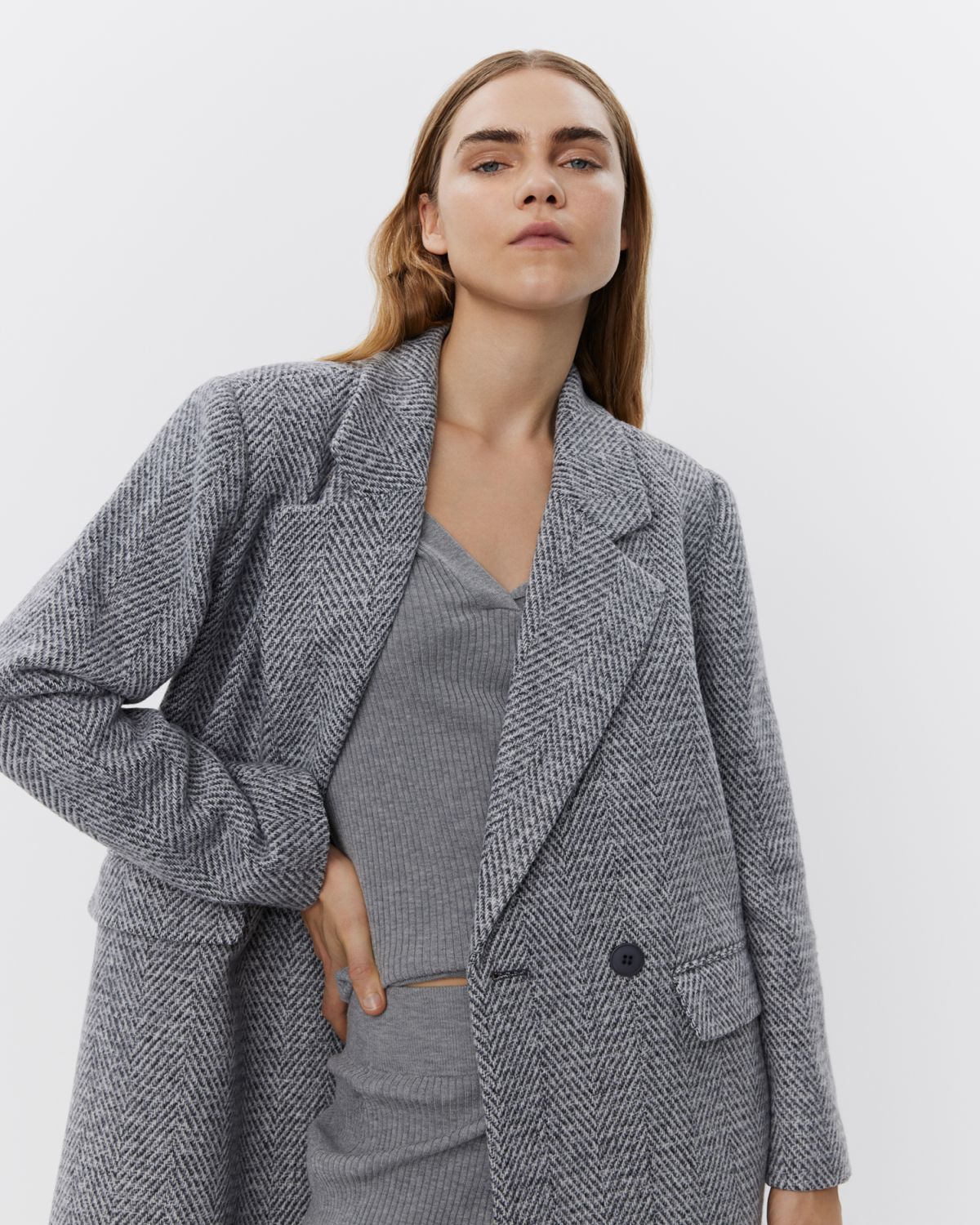 Sofie Schnoor WOMEN DIDOSW COAT Coat 8006 Grey