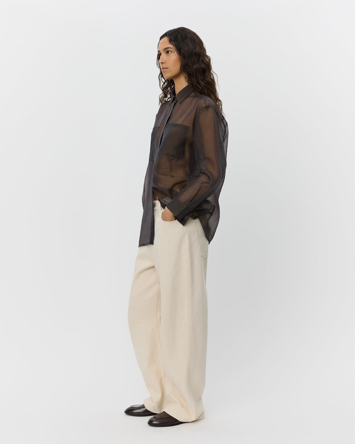 Sofie Schnoor WOMEN DONNASW SHIRT Shirt 7025 Dark brown