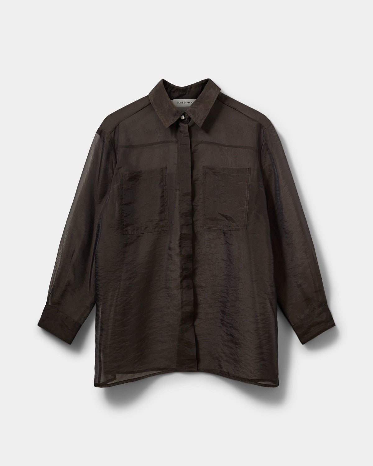 Sofie Schnoor WOMEN DONNASW SHIRT Shirt 7025 Dark brown