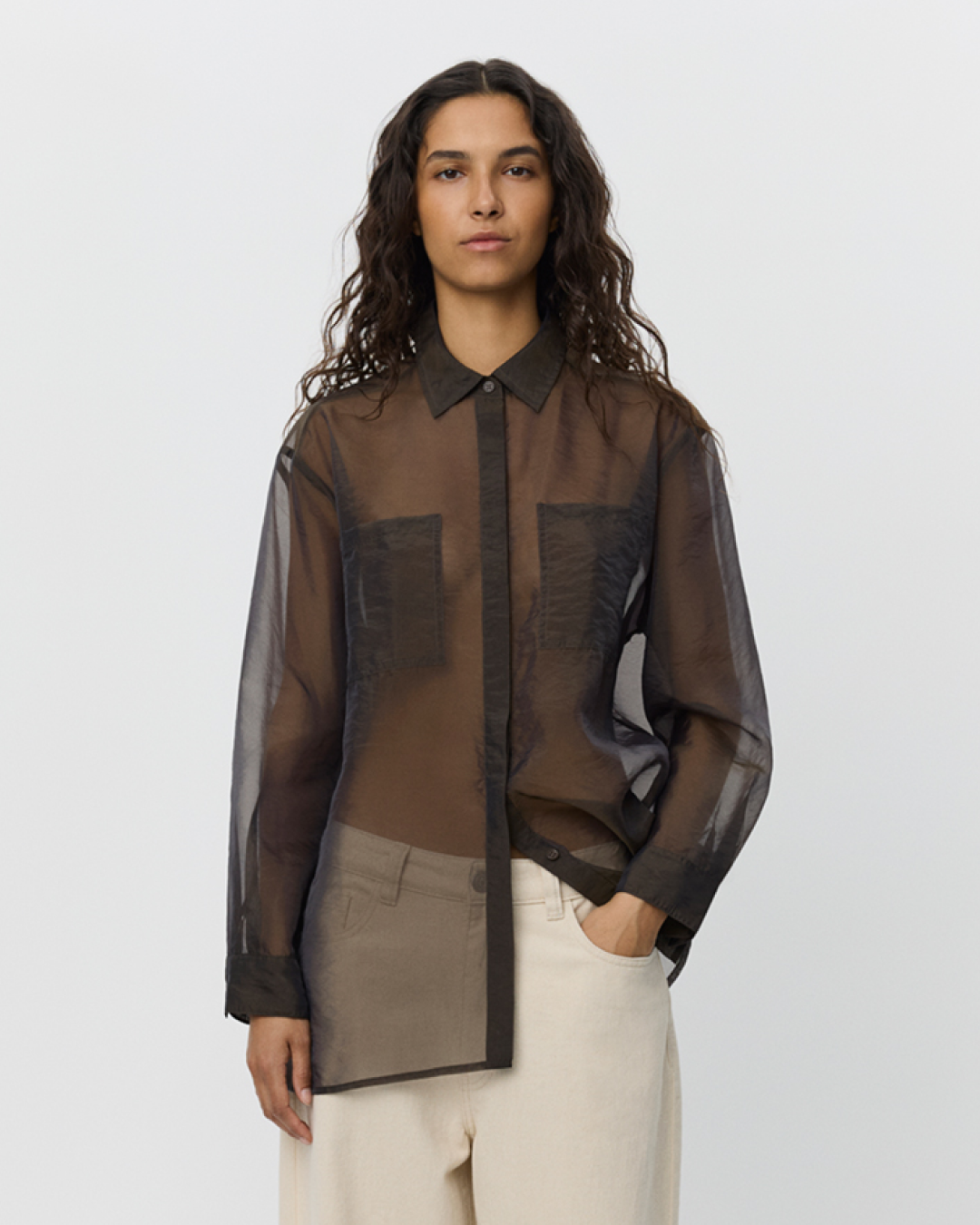 Sofie Schnoor WOMEN DONNASW SKJORTE Skjorte 7025 Dark brown