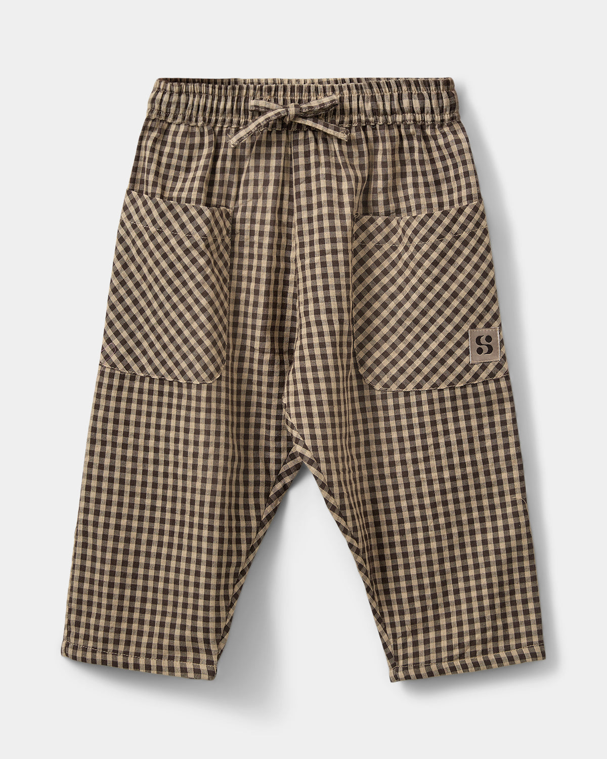 Sofie Schnoor BABY DONSB TROUSERS Trousers 9007 Brown check