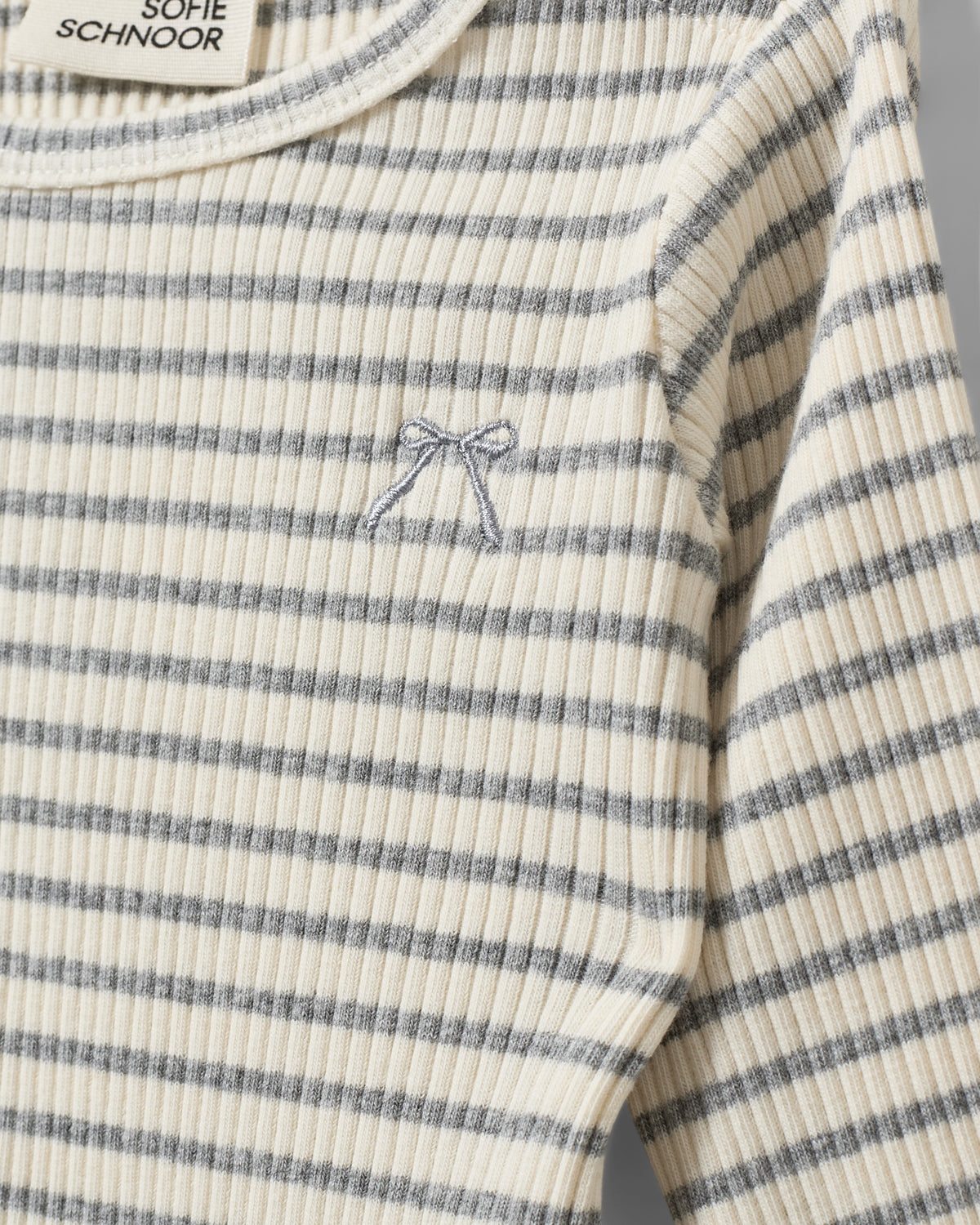 Sofie Schnoor KIDS DicteKB Bodystocking Bodystocking 8048 Grey Striped