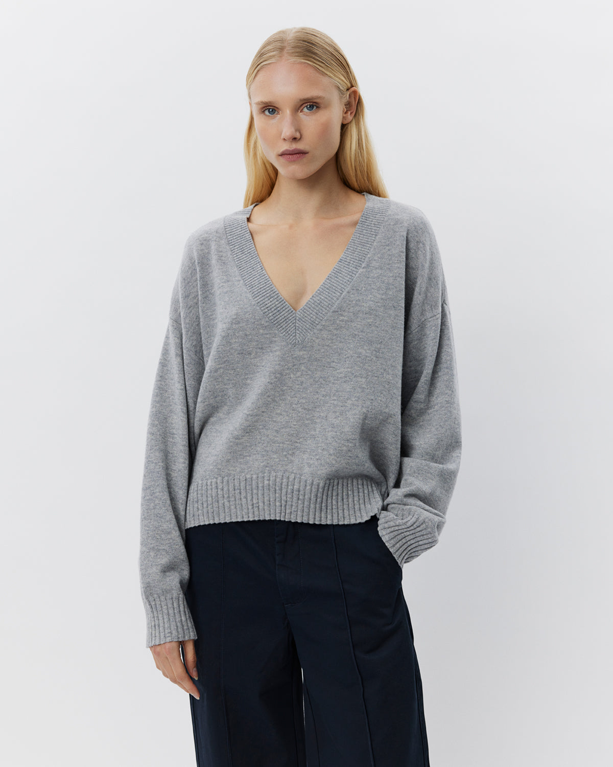 Sofie Schnoor WOMEN EDENSW SWEATER Sweater 8010 Grey melange