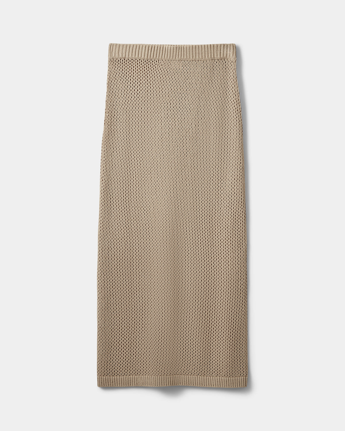 Sofie Schnoor WOMEN ELADASW STRIK MAXI NEDERDEL Nederdel 8058 Feather Gray