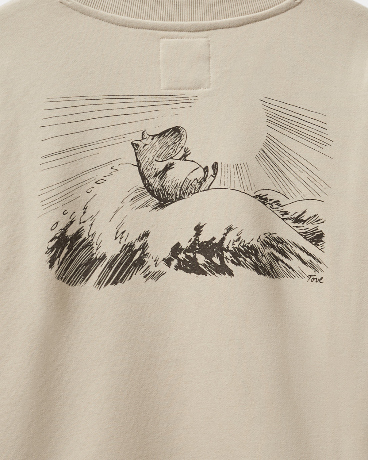 Sofie Schnoor WOMEN ELINSW MOOMIN SWEATSHIRT Sweatshirt 7146 Fog