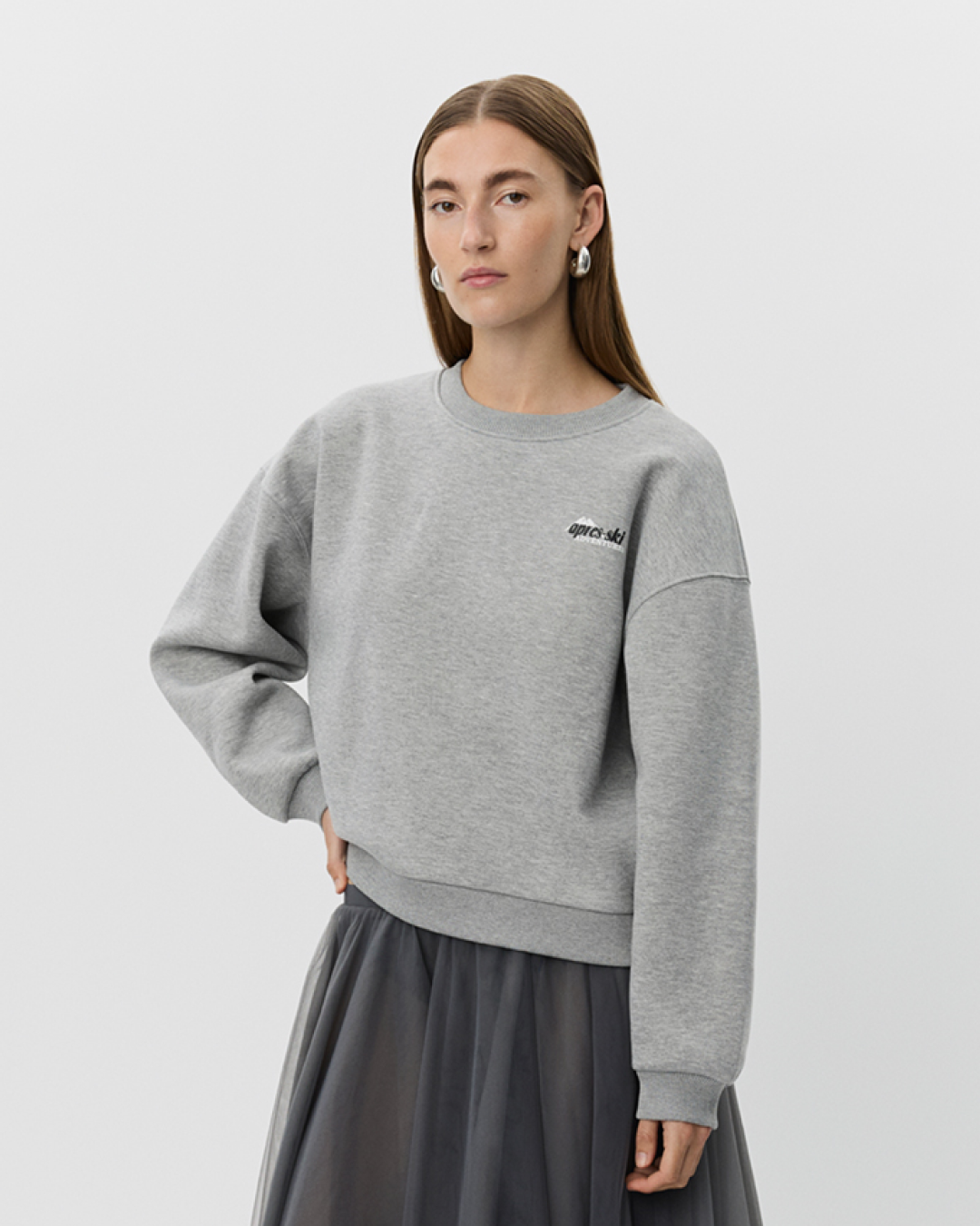 Sofie Schnoor WOMEN ELINSW SWEATSHIRT Sweatshirt 8010 Grey melange