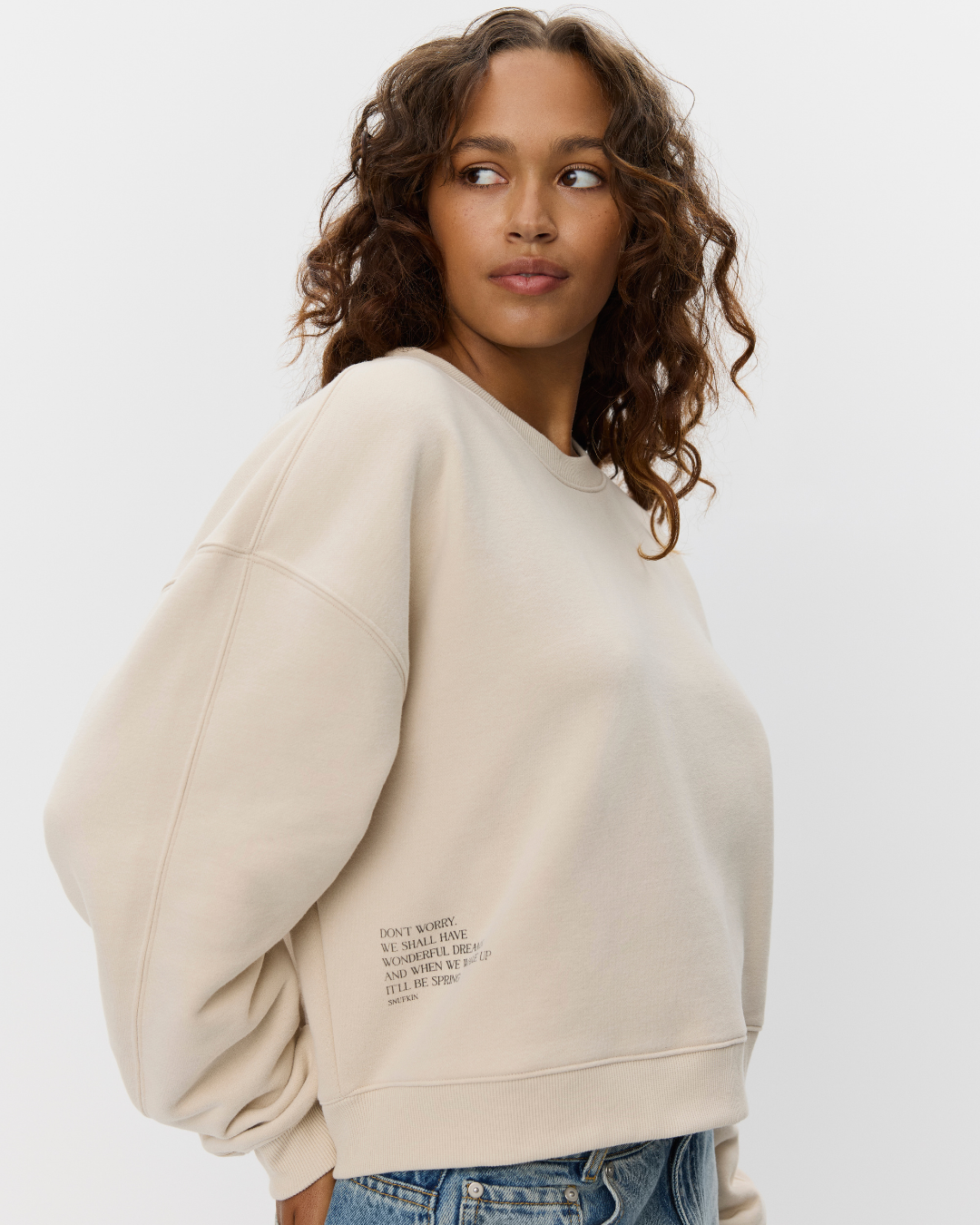 Sofie Schnoor WOMEN ELINSW MOOMIN SWEATSHIRT Sweatshirt 7146 Fog