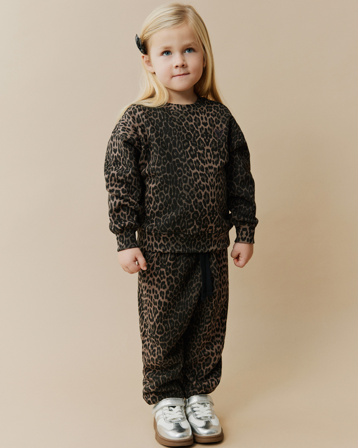 Sofie Schnoor KIDS ELISSK SWEATSHIRT Sweatshirt 9136 AOP Leopard