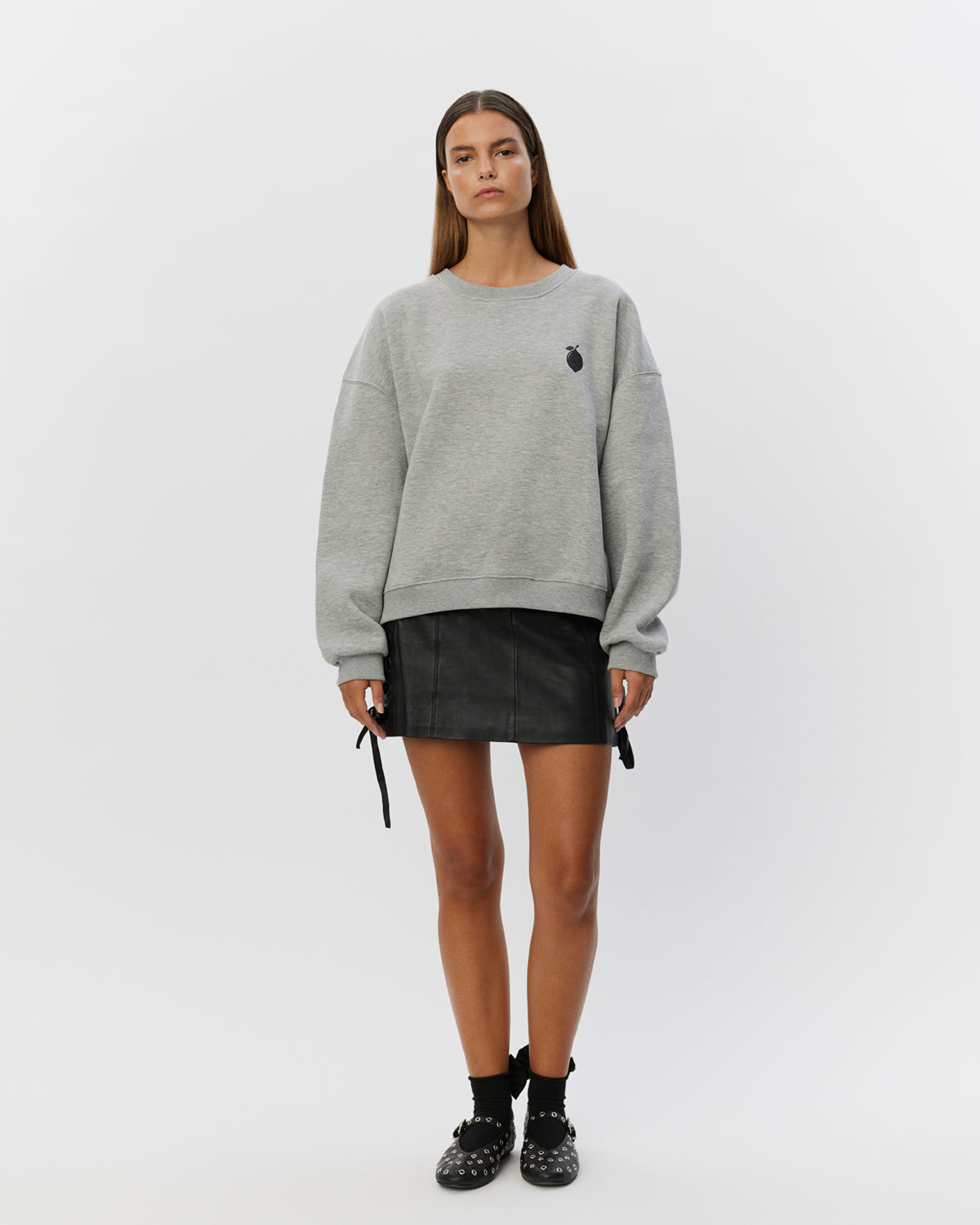 Sofie Schnoor WOMEN ELISW SWEATSHIRT Sweatshirt 8010 Grey melange