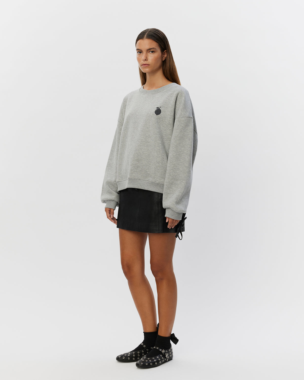 Sofie Schnoor WOMEN ELISW SWEATSHIRT Sweatshirt 8010 Grey melange