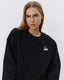 ELISW SWEATSHIRT - Washed black