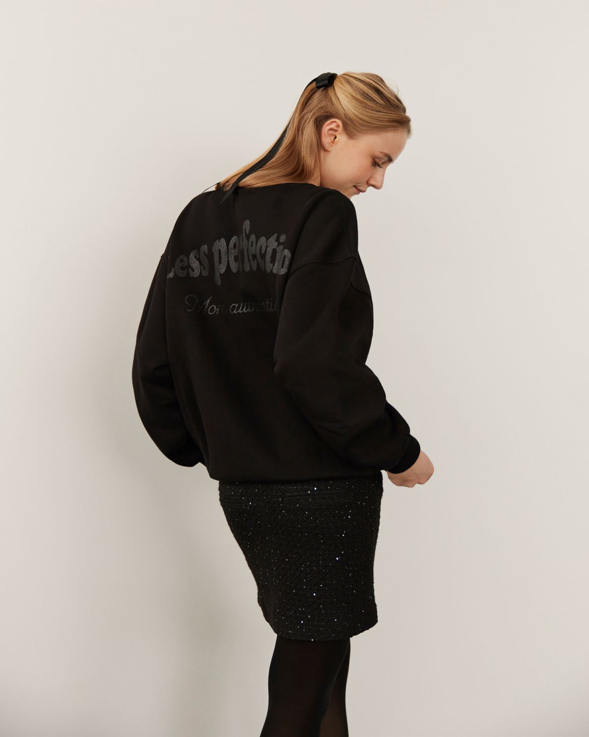 Sofie Schnoor YOUNG ELISY SWEATSHIRT Sweatshirt 1000 Black