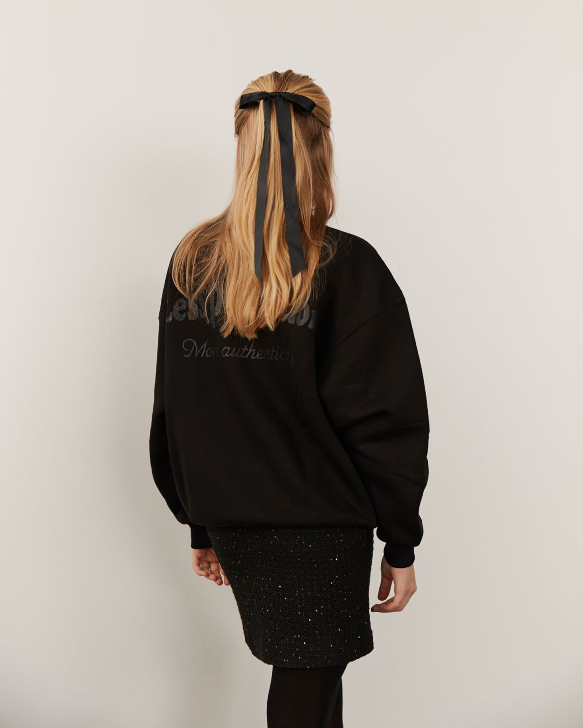 Sofie Schnoor YOUNG ELISY SWEATSHIRT Sweatshirt 1000 Black