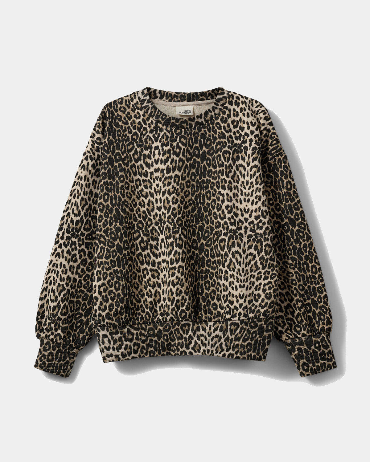 Sofie Schnoor YOUNG ELISY SWEATSHIRT Sweatshirt 9086 Light brown leopard