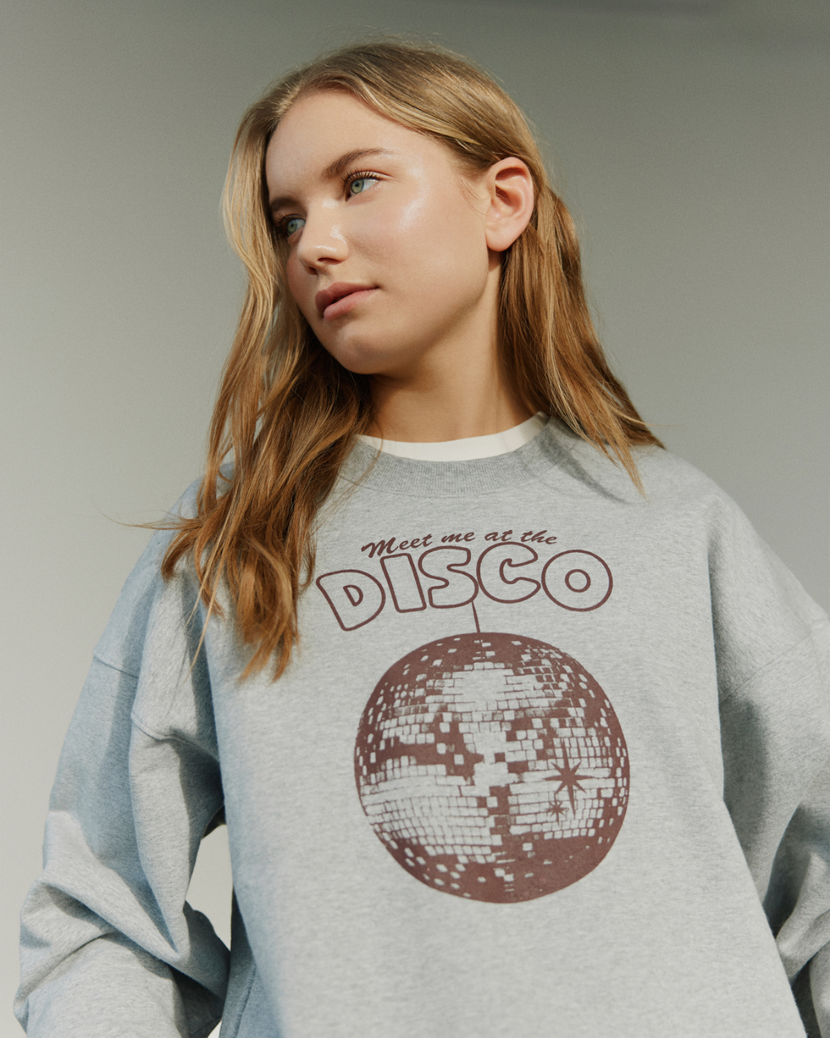 Sofie Schnoor YOUNG ELISY SWEATSHIRT Sweatshirt 8000 Grey Melange