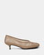 ELLESW MESH STILETTO SHOE - Light Sand