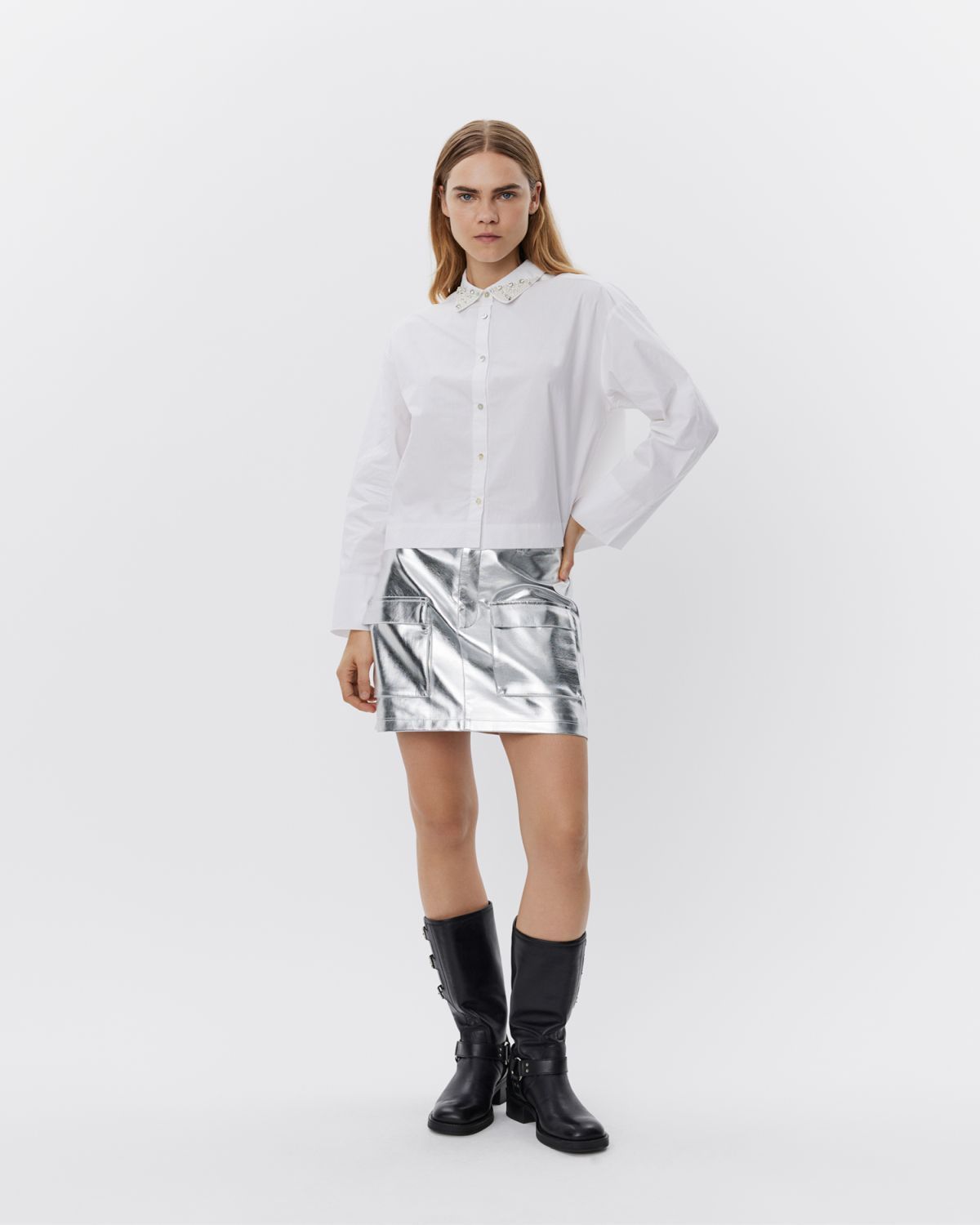 Sofie Schnoor WOMEN ELLIDASW SHIRT Shirt 0132 Brilliant White