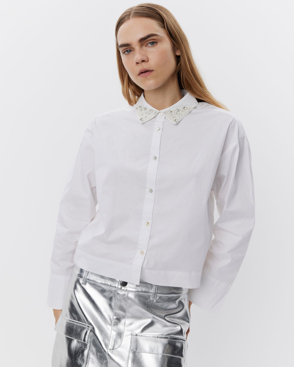 Sofie Schnoor WOMEN ELLIDASW SHIRT Shirt 0132 Brilliant White