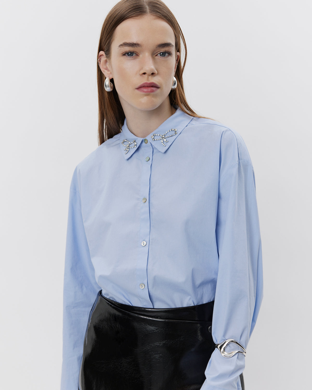 Sofie Schnoor WOMEN ELLIDASW SHIRT Shirt 5089 Ice Blue