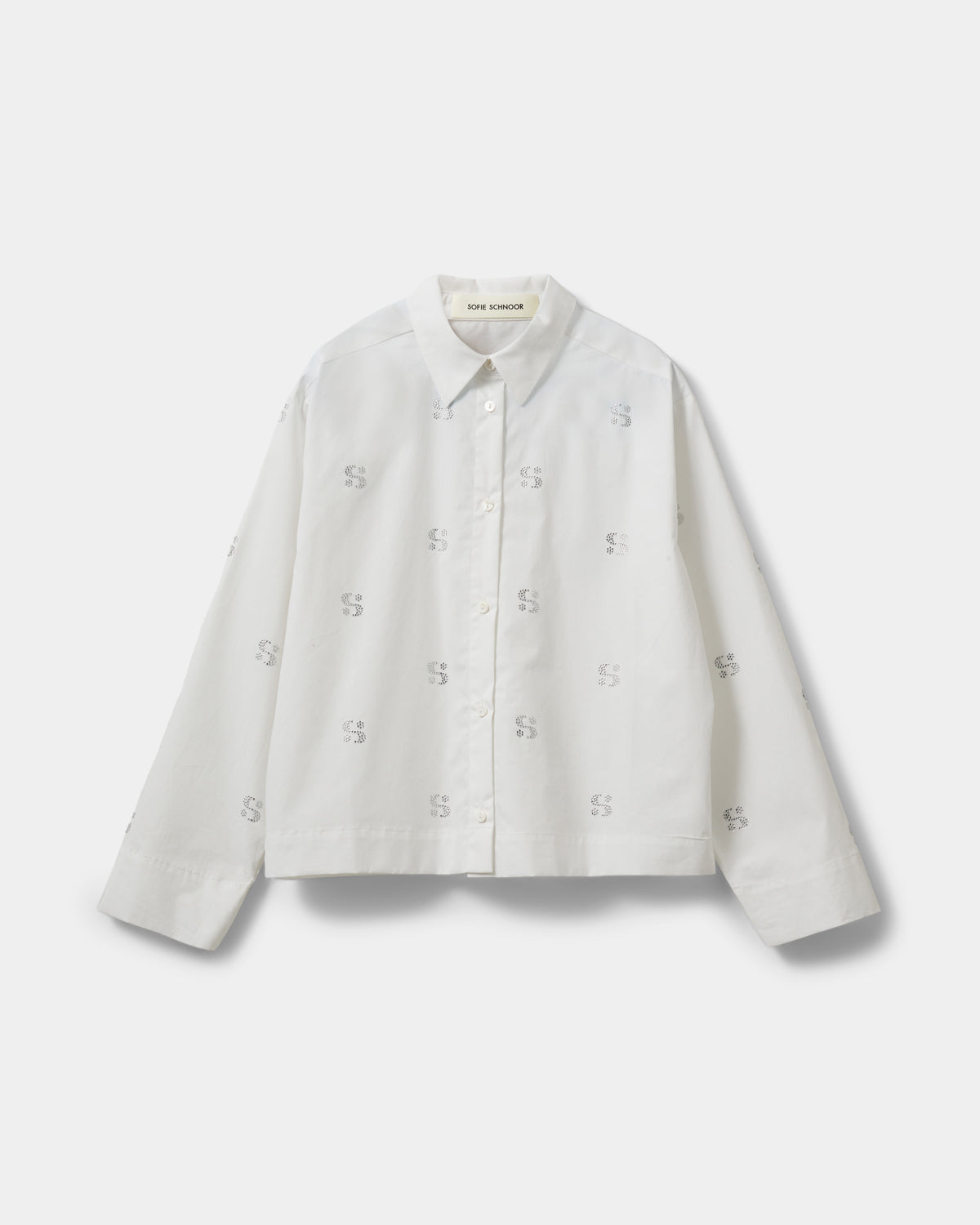 Sofie Schnoor YOUNG ELLIDASY SKJORTE Skjorte 0132 Brilliant White