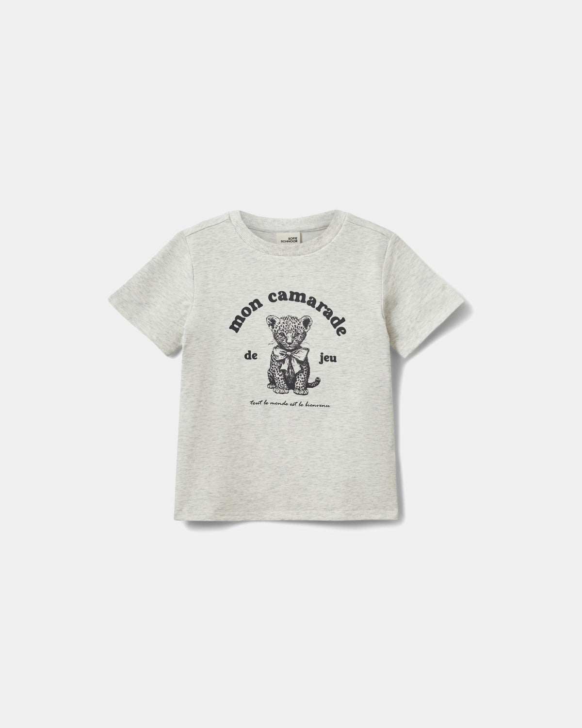 Sofie Schnoor KIDS ELLIEKB T-SHIRT T-shirt 8014 Light grey melange
