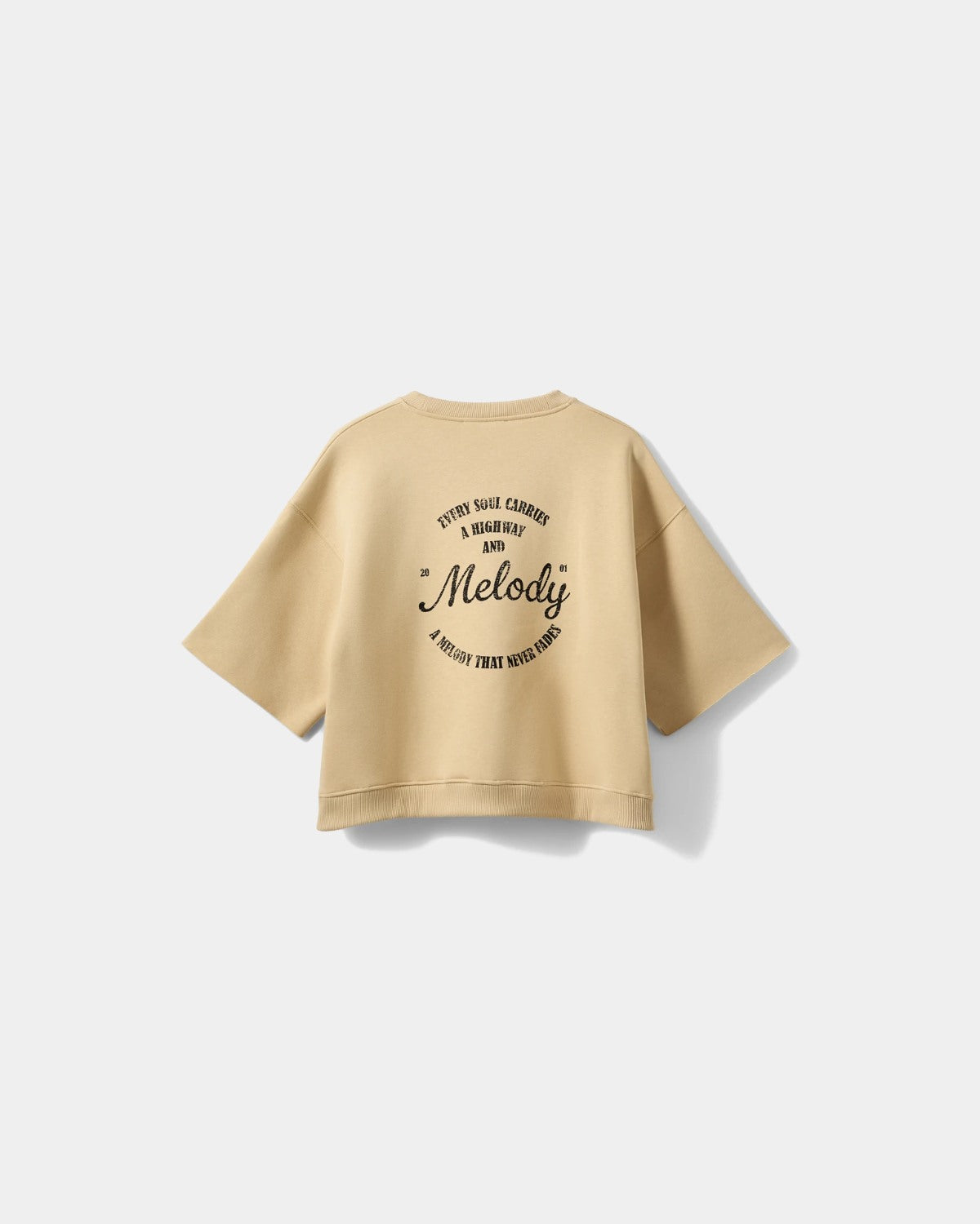 Sofie Schnoor WOMEN ELOISESW KORTÆRMET SWEATSHIRT Sweatshirt 7161 Pale Khaki