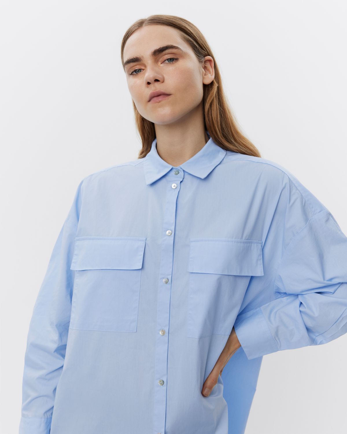 Sofie Schnoor WOMEN ELYNSW SHIRT Shirt 5089 Ice Blue