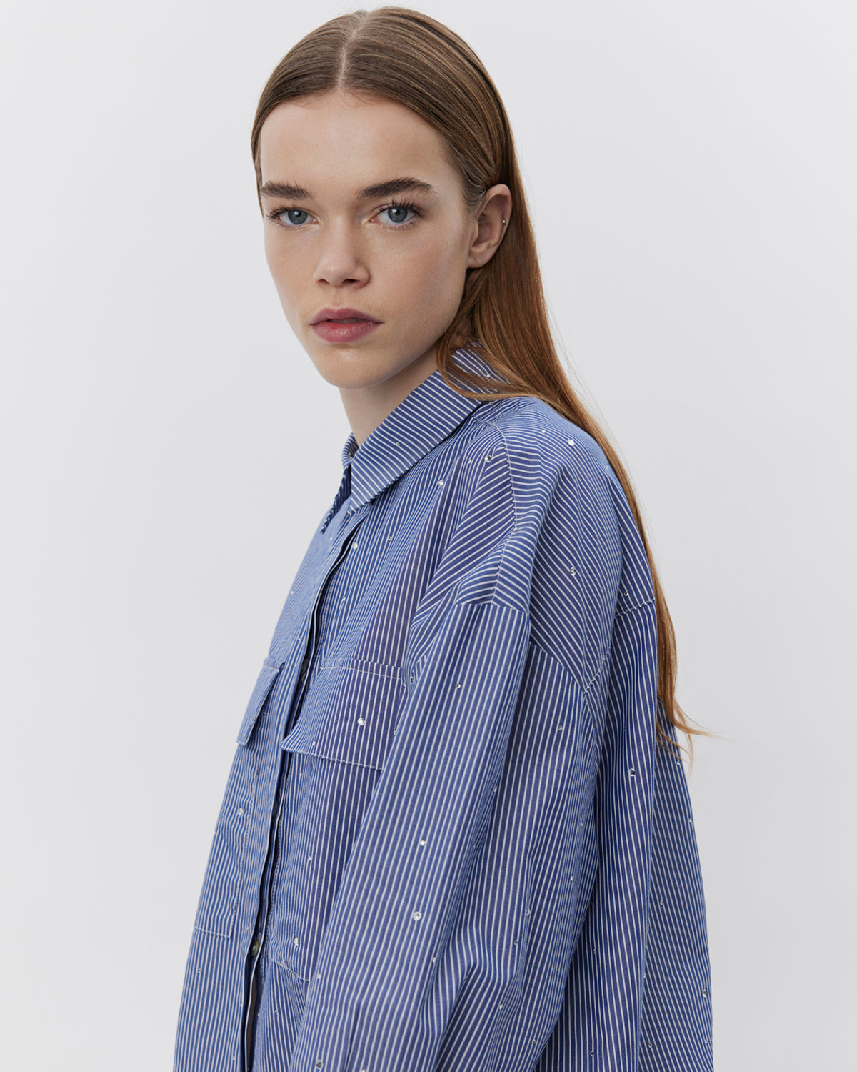 Sofie Schnoor WOMEN ELYNSW SHIRT Shirt 5092 Blue striped